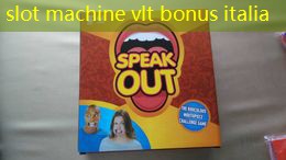 slot machine vlt bonus italia