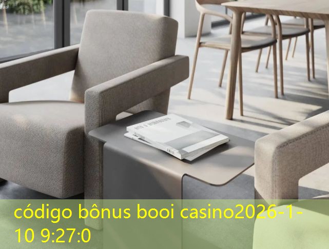 código bônus booi casino